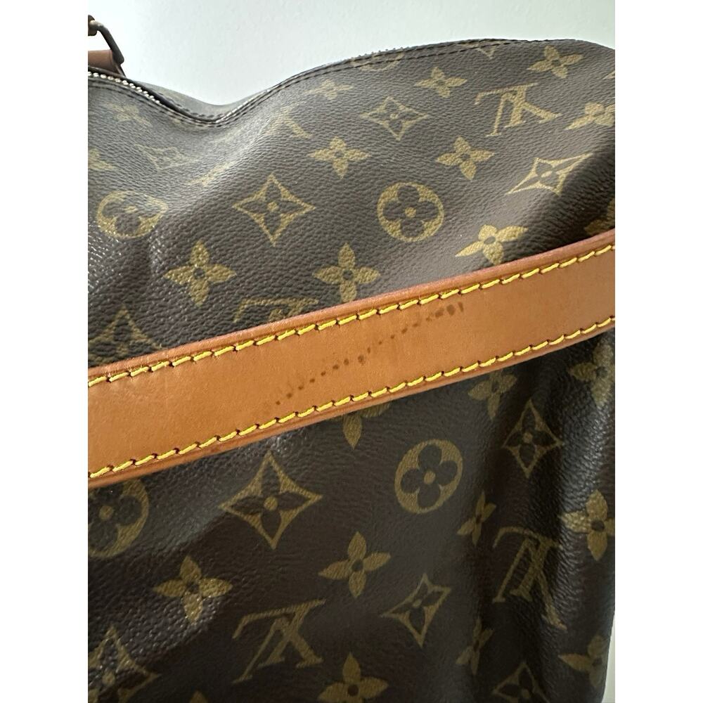 Louis Vuitton Keepall 55 Bandouliere Monogram Travel Bag Duffle Strap Bando - Picture 15 of 16